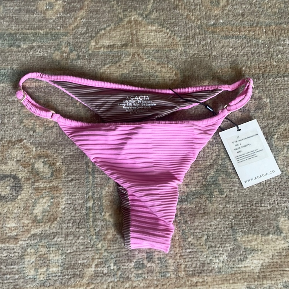 ACACIA NEEMA BOTTOM SWEET PEA DUAL RIBBED